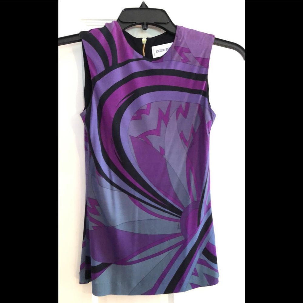 Emilio Pucci tank blouse